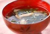 シメジのお吸い物