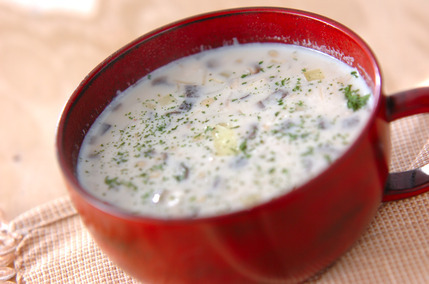 さらさらキノコスープ