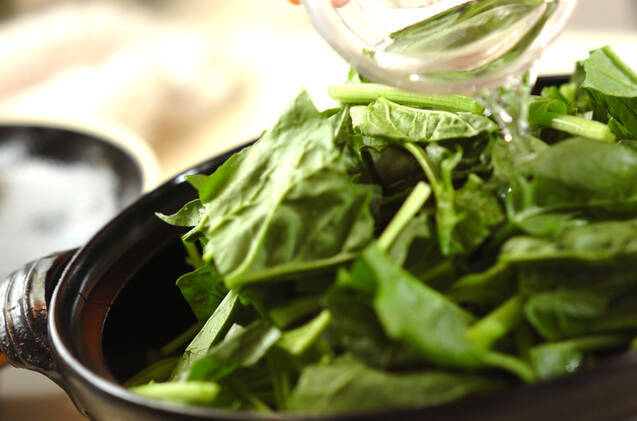 豚肉と野菜の蒸し焼き・韓国風つけダレの作り方の手順6