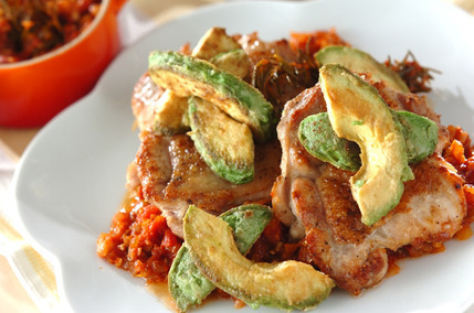 チキンソテー トマトソース