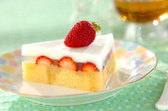 寒天ショートケーキ