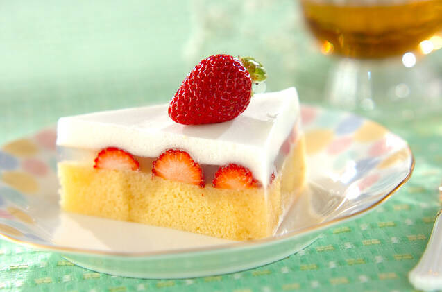 寒天ショートケーキ