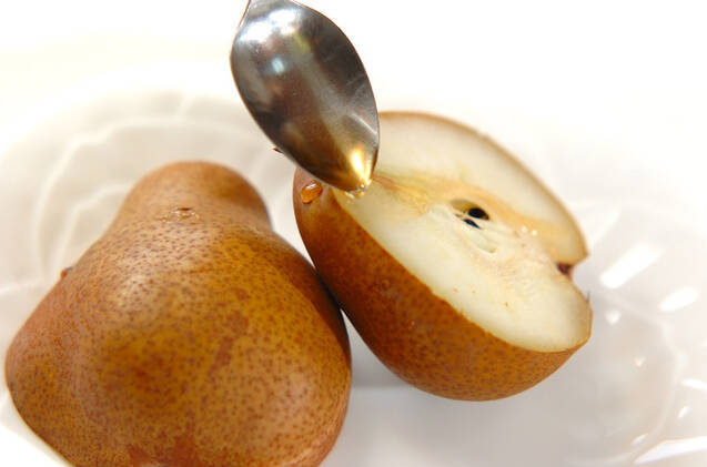 ラ・フランスのオーブン焼きの作り方の手順4