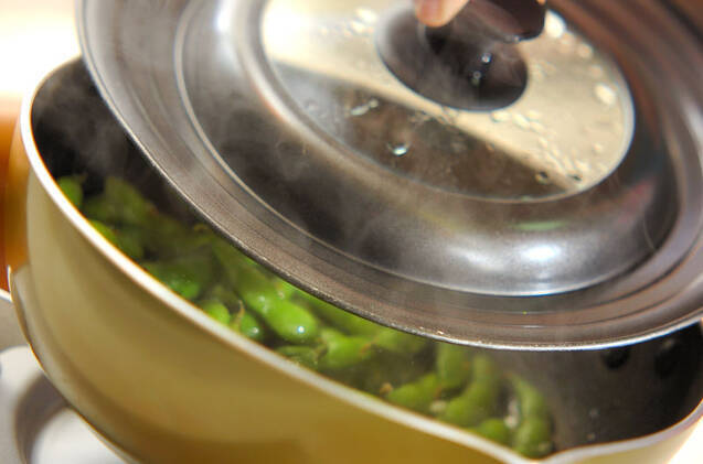 枝豆の人気レシピ ニンニク香るペペロンチーノ by増田 知子さんの作り方の手順3