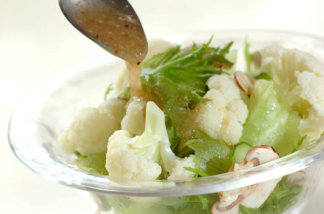 カリフラワーのサラダの作り方の手順6