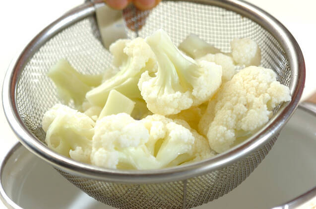 カリフラワーのサラダの作り方の手順5