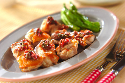 さっぱり梅しそで！ジューシーチキンソテー