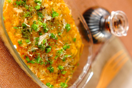 ナスのとろろ焼き