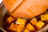 シンプル・カボチャ煮の作り方3
