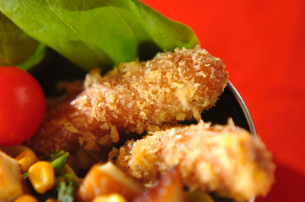 ソーセージのチーズフライ