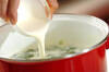 レタスのミルクスープの作り方の手順6