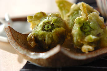 香りがたまらない!フキノトウの天ぷら