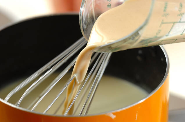 トロトロ白ネギの和風グラタンの作り方の手順7