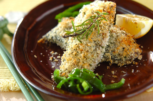 11. アジのハーブパン粉焼き