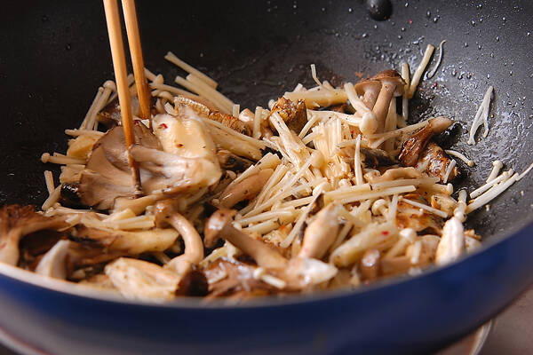 佃煮パスタの作り方の手順9