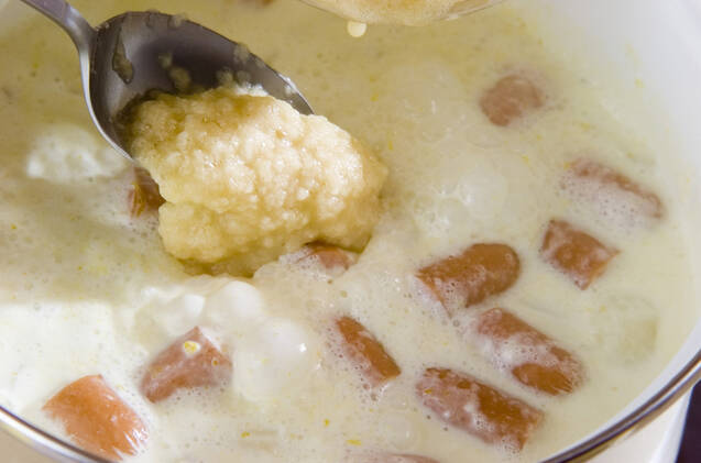 カボチャのクリーム煮の作り方の手順4