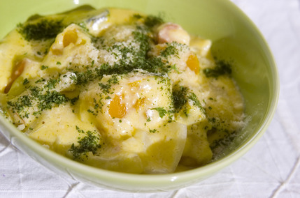 カボチャのクリーム煮