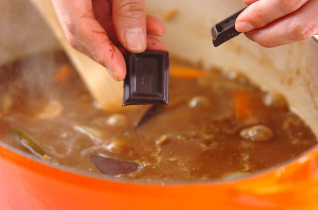 春のビーフカレーの作り方の手順11