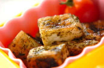 ハンペンの青のり焼き