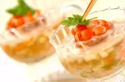 カニと野菜のゼリー寄せの作り方3