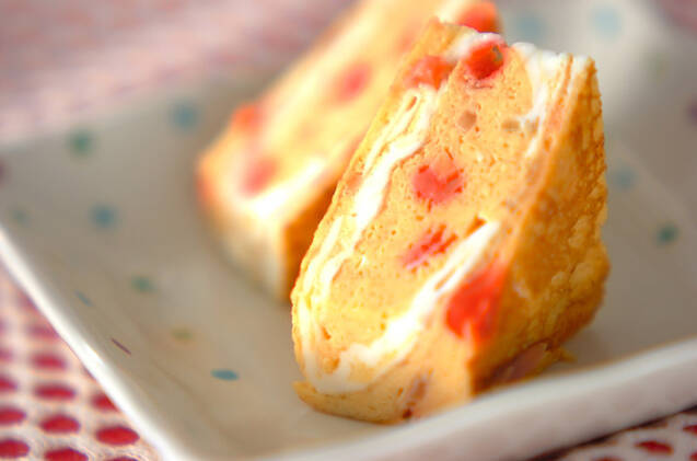 紅ショウガ入りだし巻き卵