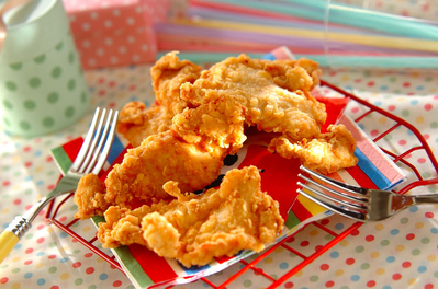 鶏むね肉のやわらかフライドチキン レシピ 作り方 E レシピ 料理のプロが作る簡単レシピ