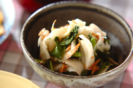 カブと桜エビの浅漬け