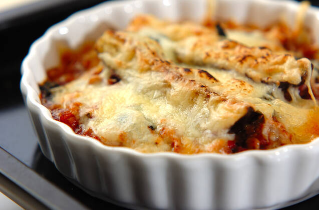 手作りトマトソースのグラタンの作り方の手順6