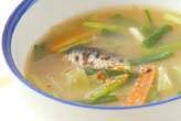 イワシ缶のみそ汁