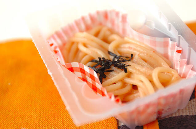 タラコスパゲティーの作り方の手順1