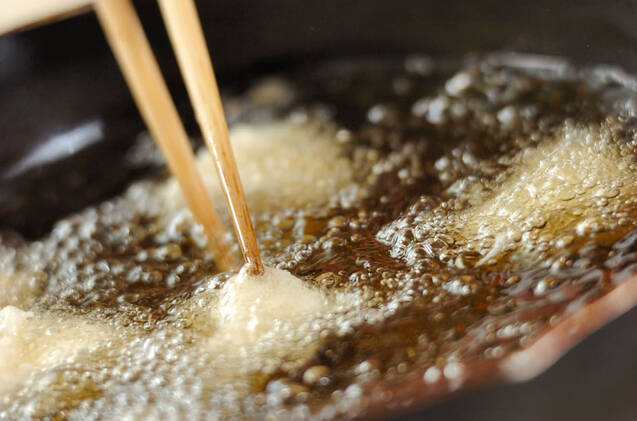 カマンベールの天ぷらの作り方の手順7