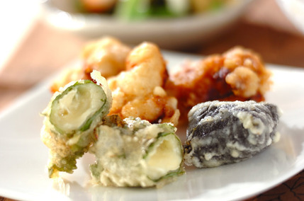 カマンベールの天ぷら