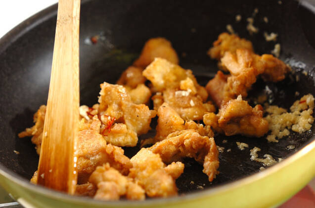 鶏肉とピーナッツの炒め物の作り方の手順7