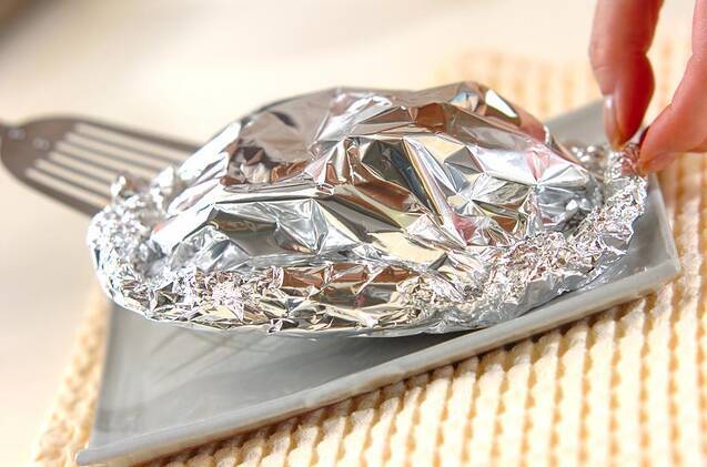 白身魚のネギみそホイル焼きの作り方の手順6