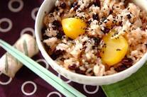 お祝い事に！栗入りお赤飯