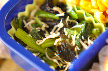 ホウレン草のポン酢和え