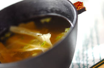 ところてんのヘルシーお吸い物