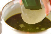 抹茶ゼリー・バニラソースの作り方2