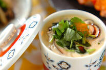 ワカメ入り茶碗蒸し