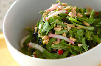 春菊のエスニックサラダ