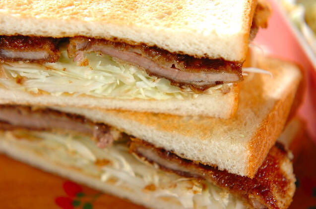 ヒラヒラカツサンド