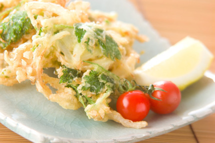 ミツバのかき揚げ