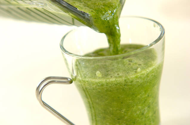 小松菜みかんジュースの作り方の手順3