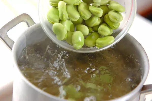 春キャベツのペペロンチーノの作り方1