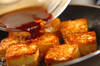 豆腐と豚バラ肉の中華炒めの作り方の手順4