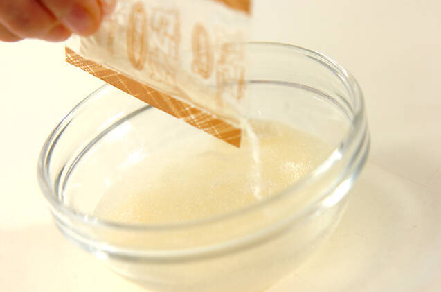 トロトロジャスミンティーゼリーの作り方の手順1