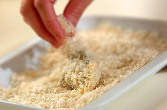 定番カキフライの作り方の手順4