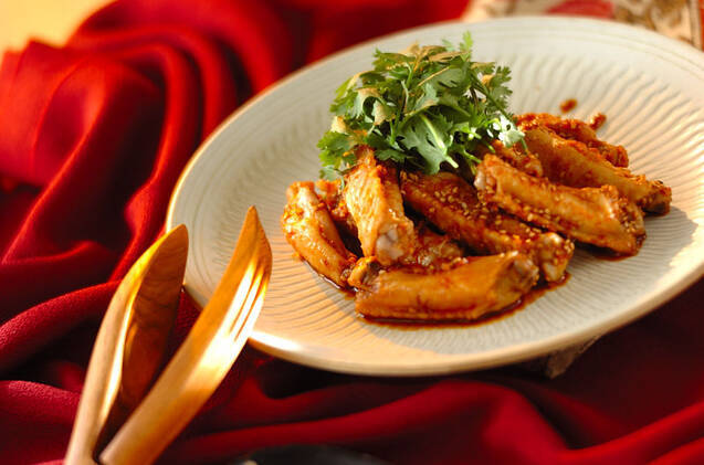 手羽中のエスニックマリネ