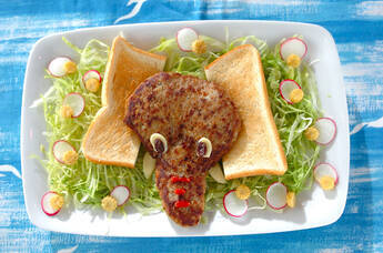 ぞうさんハンバーグ