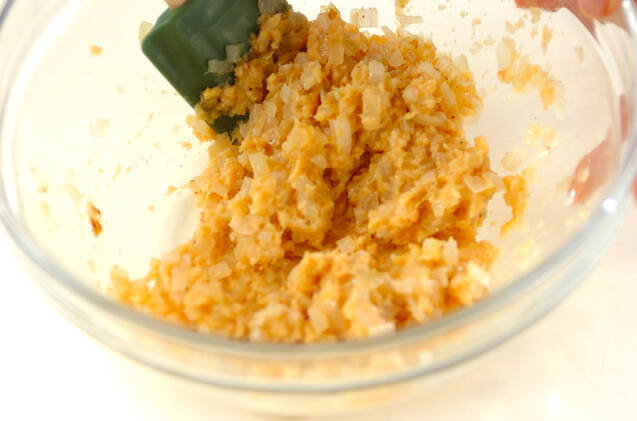 ぞうさんハンバーグの作り方の手順3